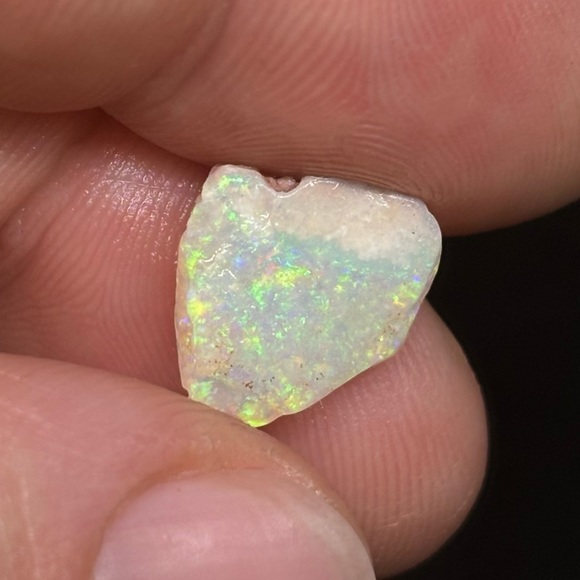 Color Cap Australian Coober Pedy Single Loose Uncut Opal Pick Of Choice - Picture 3 of 8